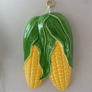 Vintage Ceramic Corn Cob Wall Decor